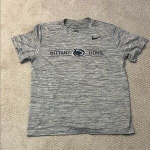 Nike Gray Nittany Lions Short Sleeve Tee